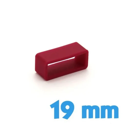 Loop bracelet 19 mm Rouge foncé