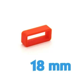 Loop bracelet Silicone Orange 18 mm pas cher