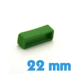 Loop bracelet Silicone Vert foncé 22 mm