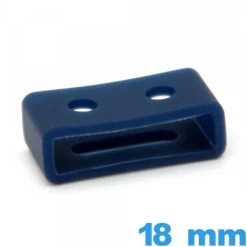 Loop  Casio de montre Silicone 18 mm  - Bleu nuit