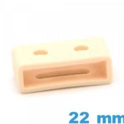 Loop  Casio Series bracelet Silicone 22 mm  - Blanc cassé
