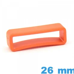 Loop de bracelet Plastique 26 mm  - Orange