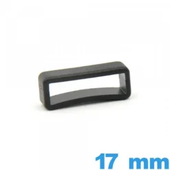 Loop de bracelet Plastique Noir 17 mm pas cher