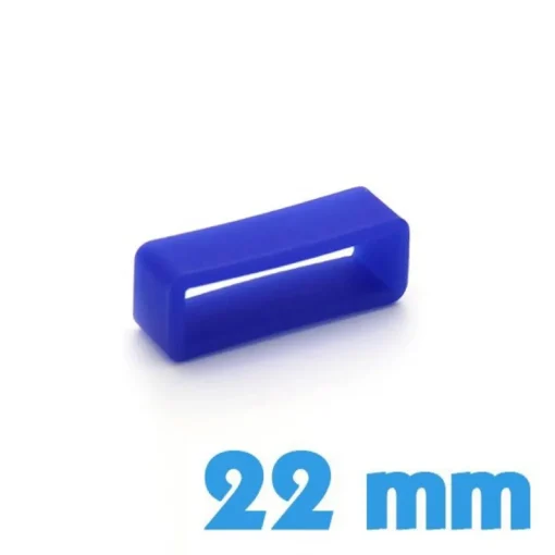 Loop de bracelet Silicone 22 mm  - Bleu