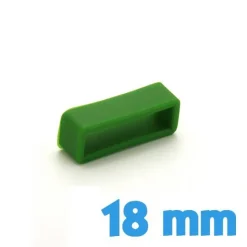 Loop de bracelet Silicone 18 mm - Vert foncé