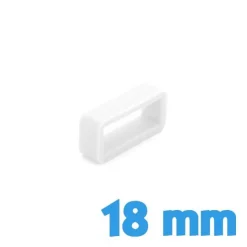 Loop de montre 18 mm  - Blanc
