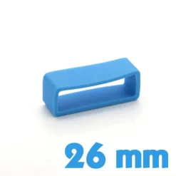 Loop montre Silicone 26 mm pas cher - Bleu