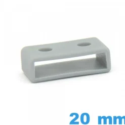 Loop pour bracelet pour Casio Series 20 mm  - Gris
