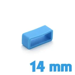 Loop Silicone Bleu 14 mm de montre