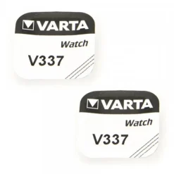 Lot 2 Piles de Montre 337 1,55 Volts