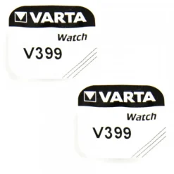 Lot 2 Piles de Montre 399 Varta 1,55 V