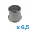 Loupe d'Horloger 6,5x Aluminium