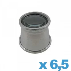 Loupe d'Horloger 6,5x Aluminium
