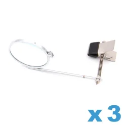 Loupe d'horlogerie x 3 avec pince