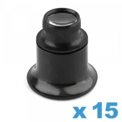 Loupe Horloger x15 Double Lentille