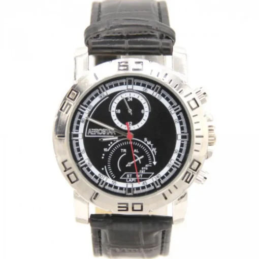 Homme Montre Aerostar Noir