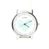 Femme Montre amour coeur cuir blanc