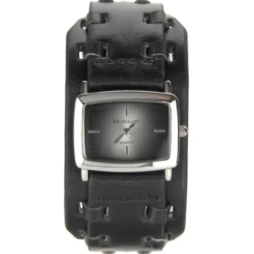 Femme Montre bracelet de force noir