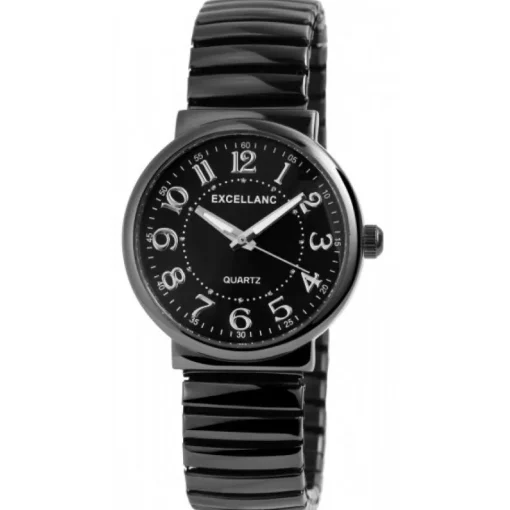 Femme Montre bracelet elastique noir