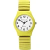 Femme Montre Bracelet Extensible Femme Jaune