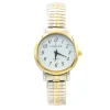 Femme Montre Bracelet Extensible Argenté et Doré Excellanc