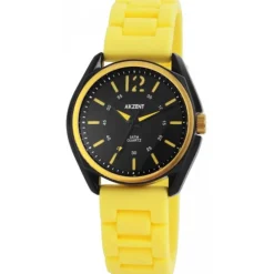 Femme Montre bracelet jaune