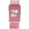 Femme Montre carrée femme bijou rose qualité