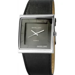 Femme Montre carrée femme noir Excellanc