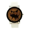 Femme Montre chat femme