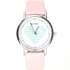Femme Montre coeur femme ok time