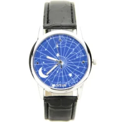 Femme Montre constellation étoiles lune unisexe