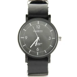 Homme Montre de qualité pas chère homme bracelet NATO noir