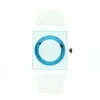 Femme Montre design blanc bracelet cuir