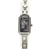 Femme Montre Femme Bracelet Acier Argenté