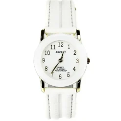Femme Montre femme bracelet cuir blanc