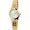 Femme Montre femme bracelet métal doré