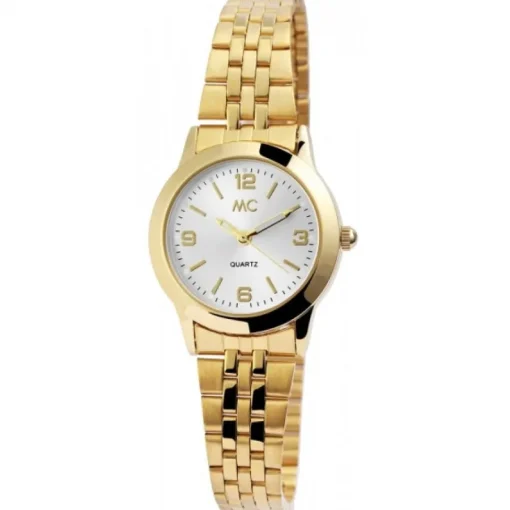 Femme Montre femme bracelet métal doré