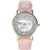 Femme Montre femme motif chat