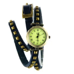 Femme Montre femme originale bracelet cuir