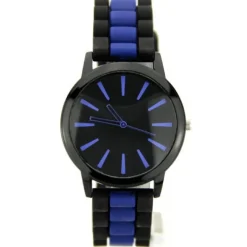 Femme Montre grand cadran bracelet silicone