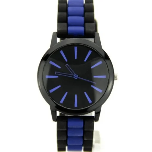 Femme Montre grand cadran bracelet silicone