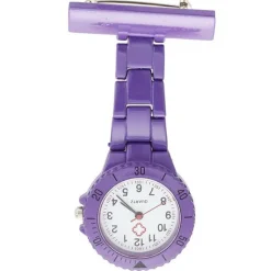 Femme Montre infirmière design violet