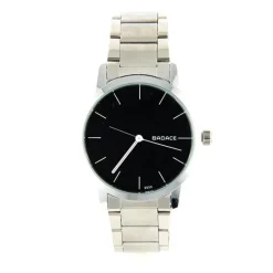 Homme Montre métal de marque BADACE cadran noir