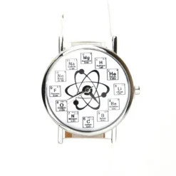 Femme Montre originale chimie atome