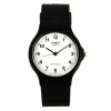 Femme Montre pas chère simple sport noir résine marque Casio unisexe