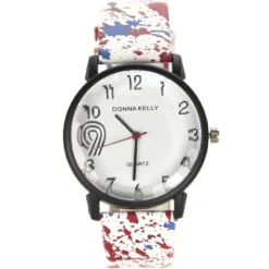 Femme Montre peinture Donna Kelly design femme homme