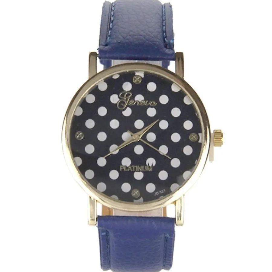 Femme Montre pois discount