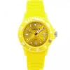 Femme Montre Silicone Jaune