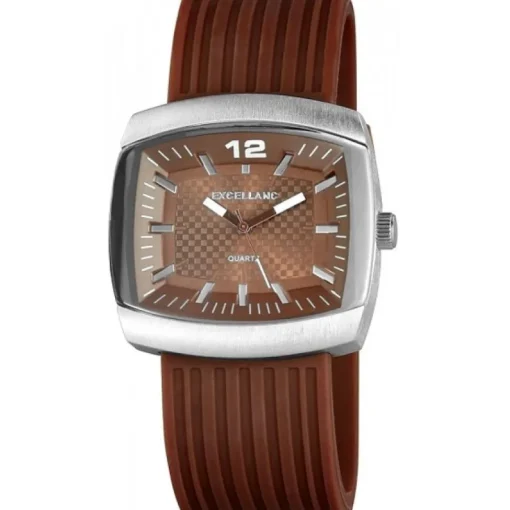 Femme Montre silicone marron Excellanc