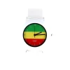 Femme Montre tricolore pas chère couleur jamaïque